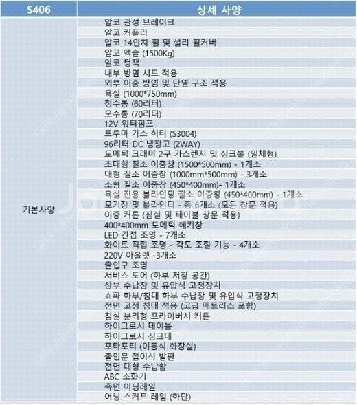 카라반 샐리 406 팝니다.--6